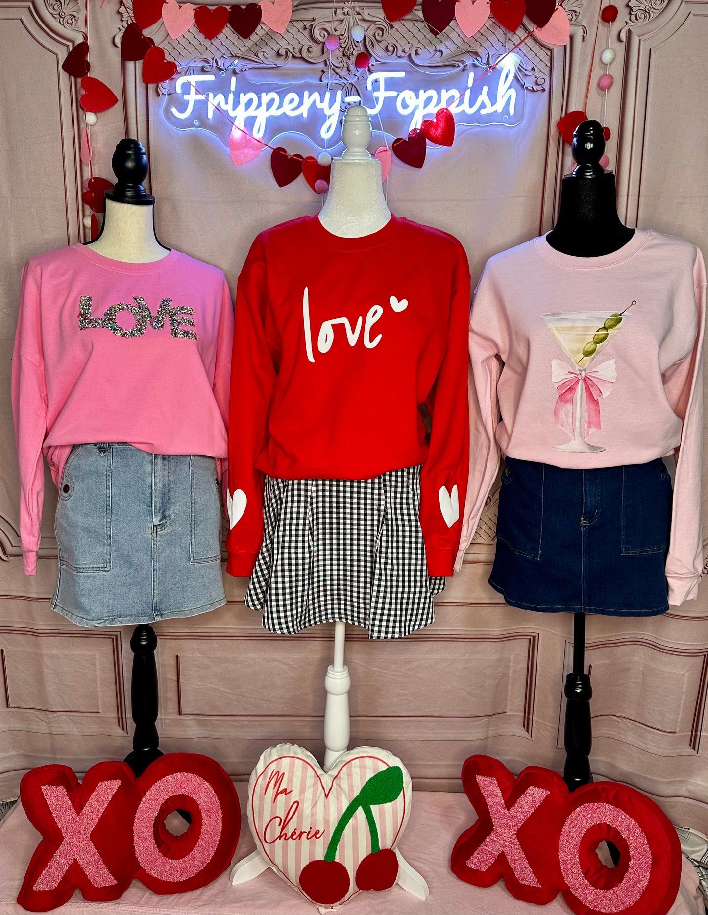 Pretty in Pink-Tini Sweatshirt