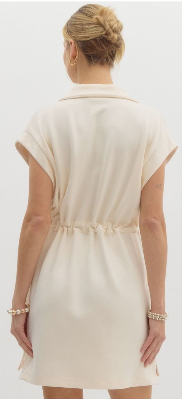 Zip Me to Capri Mini Dress