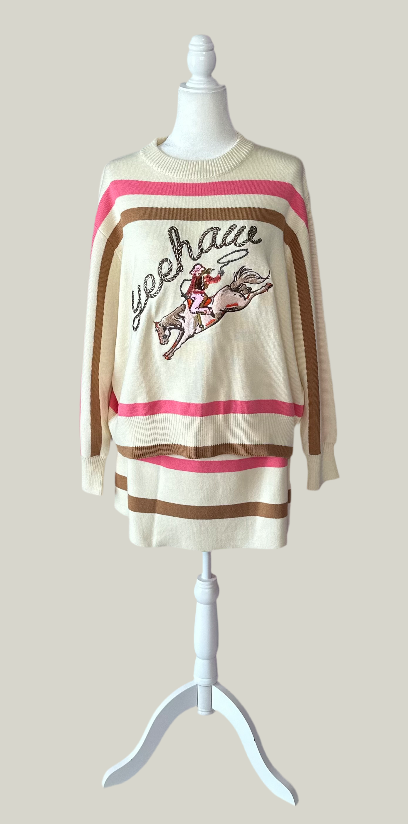 Prairie Rose Rodeo Skirt