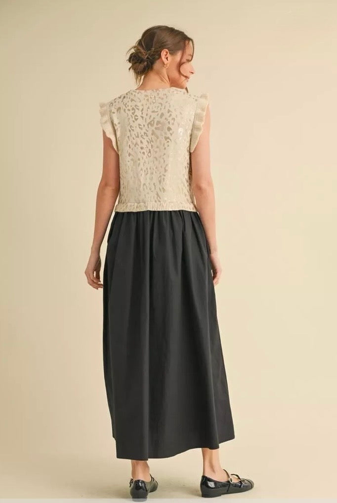 Golden Hour Leopard Maxi