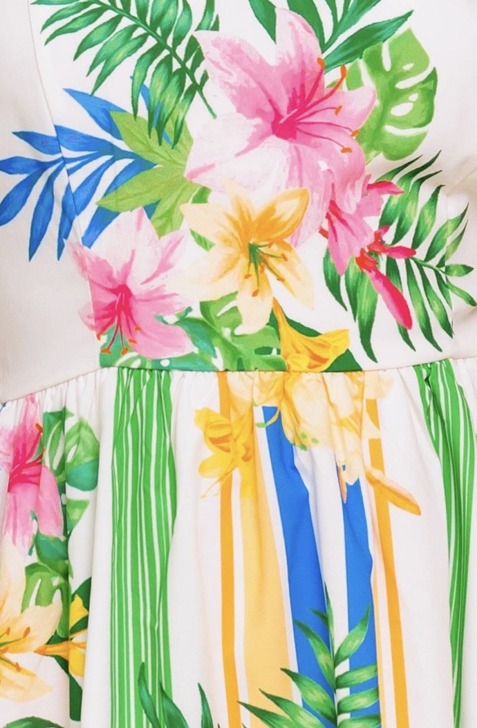 Tropical Daydream Midi Dress