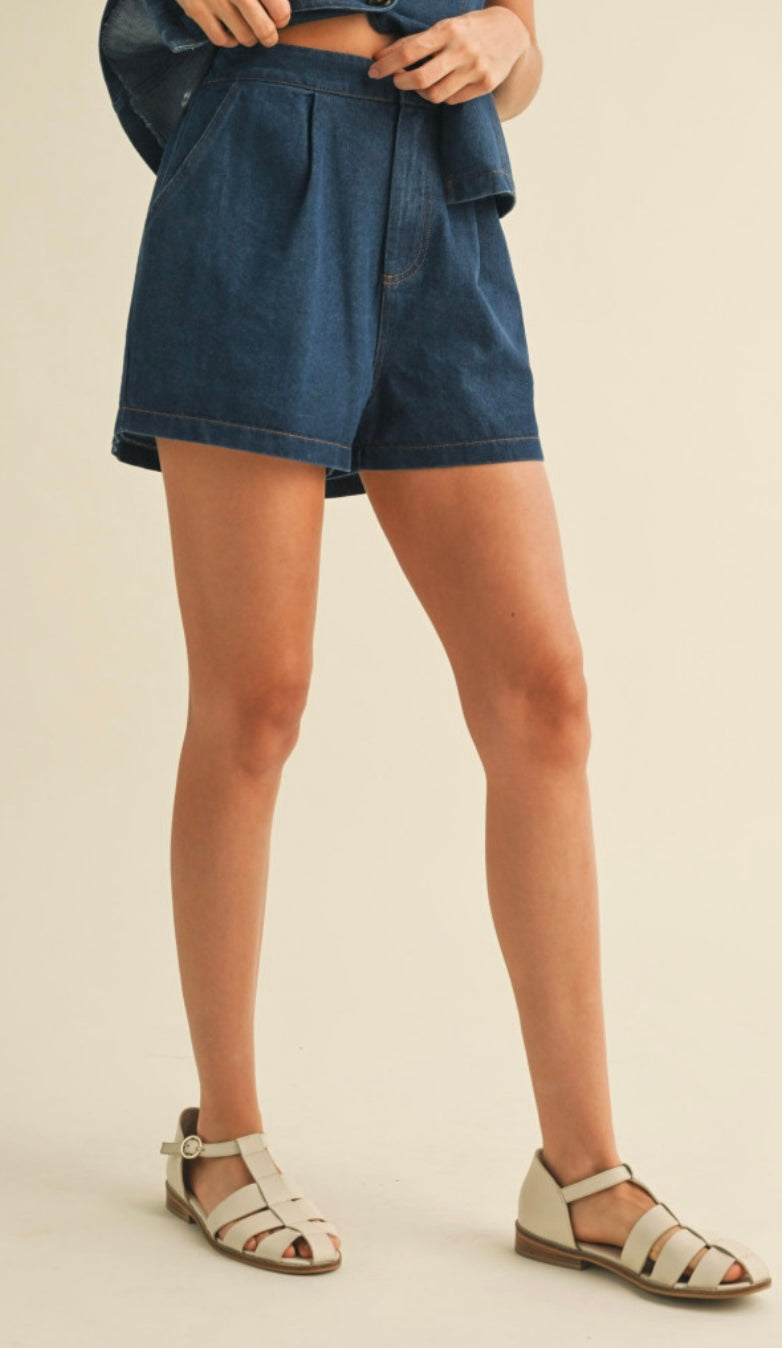 Denim Dazzle Duo Set