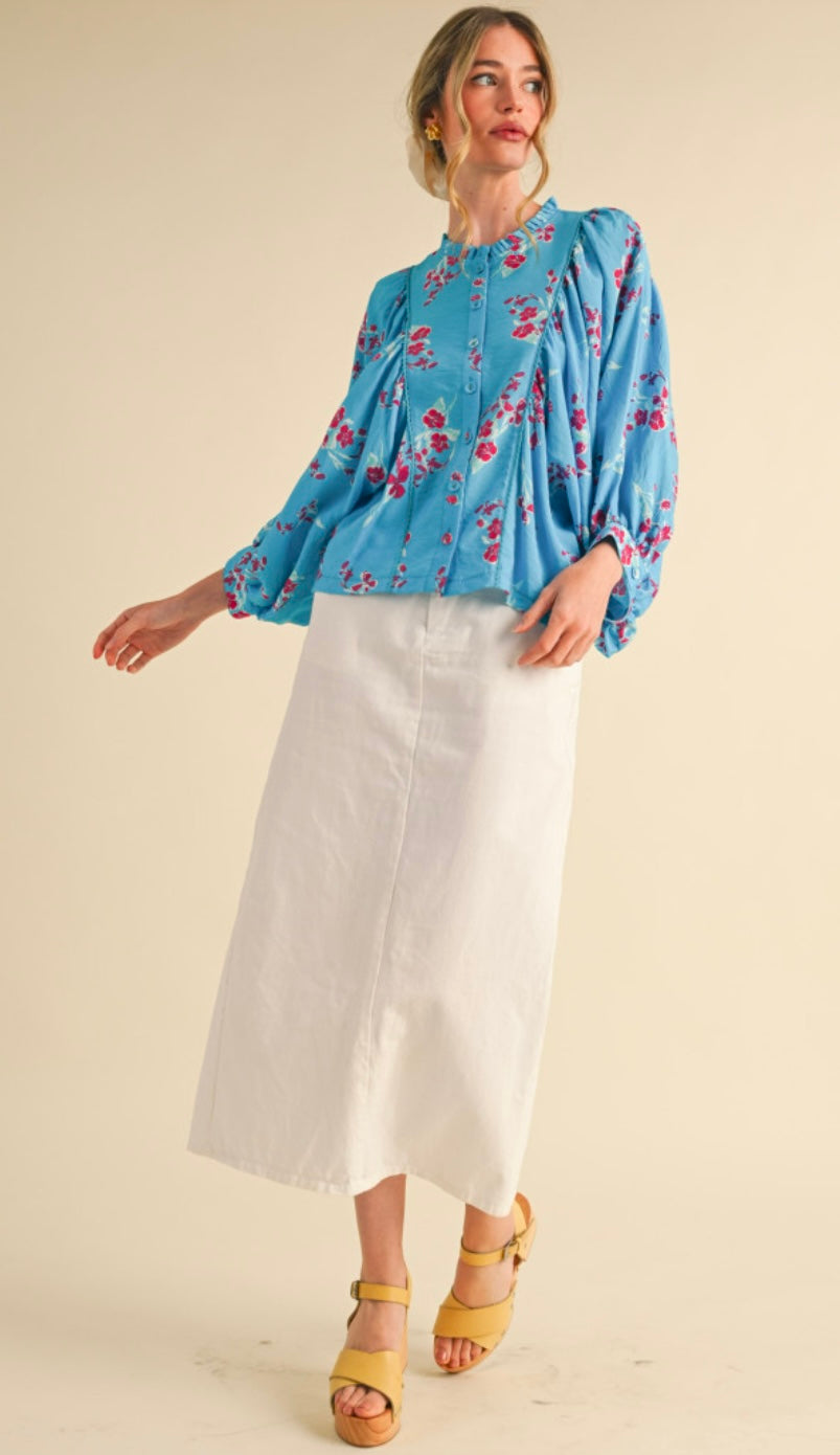 Petal Poise Blouse