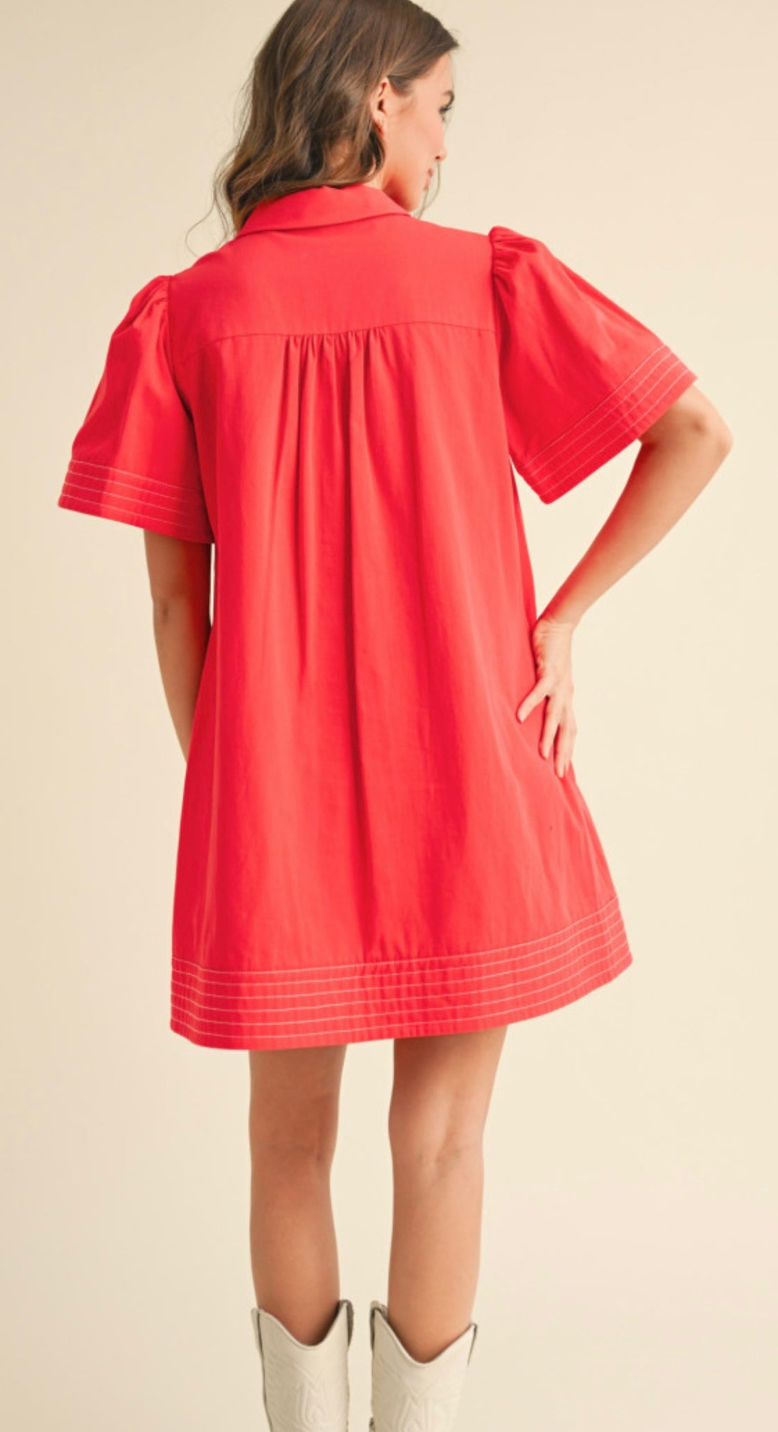 Threaded Taffy Mini Dress