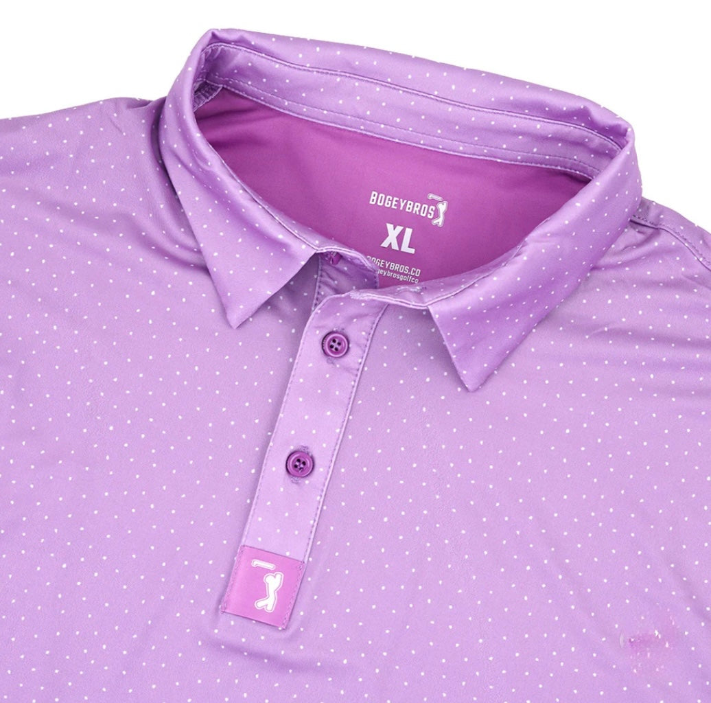 Men's Purple Haze Golf Polo