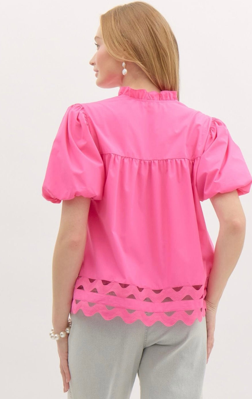 Pink Petal Charm Blouse