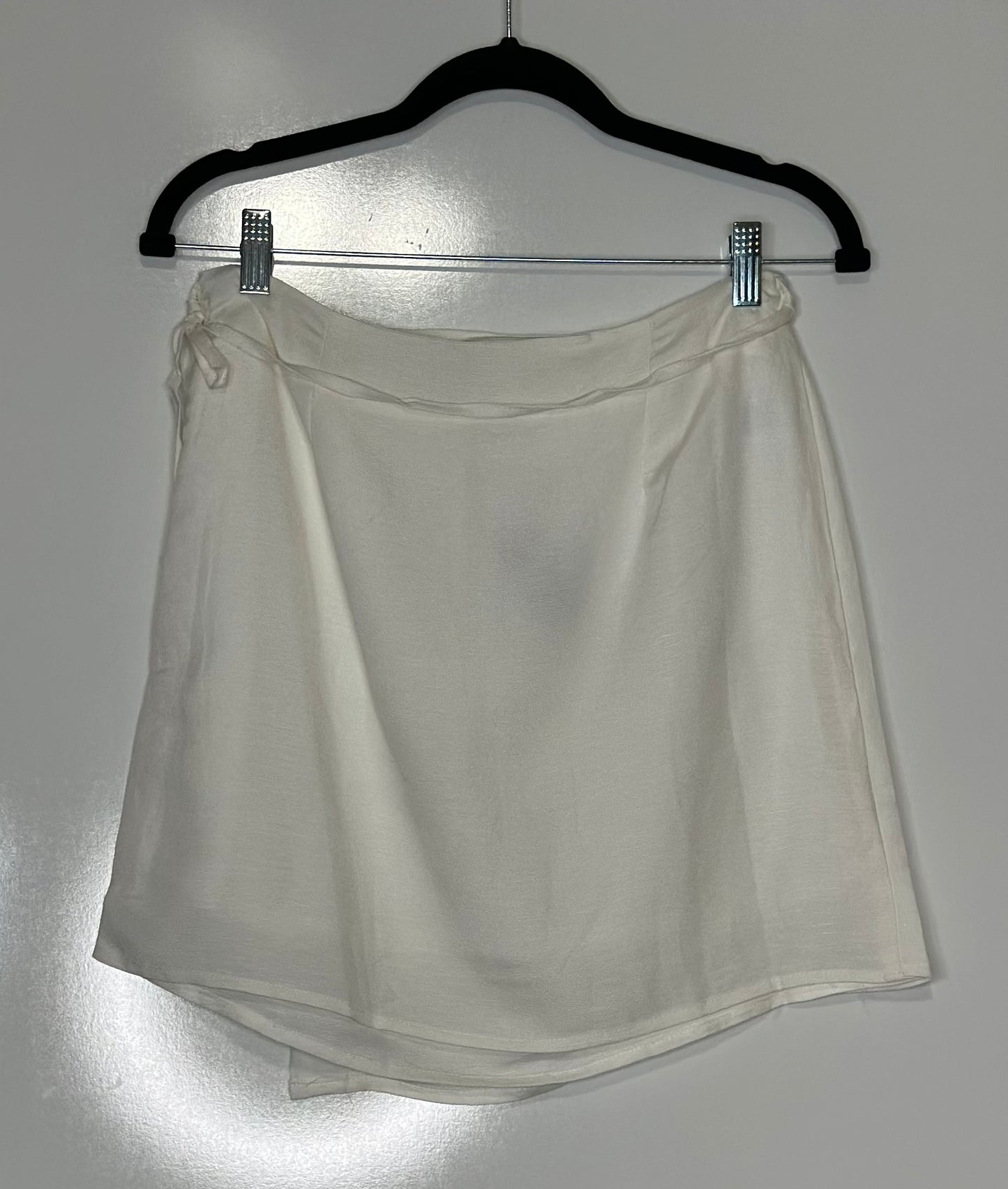 Its A Wrap- Wrap Linen Mini Skirt