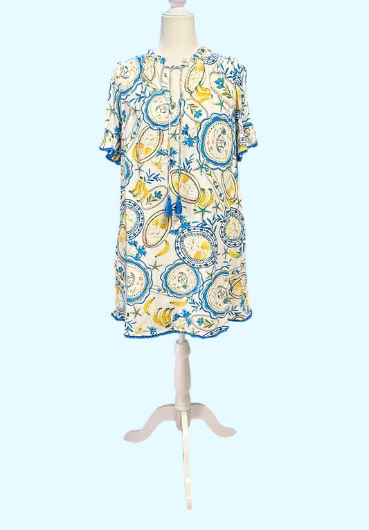 Twirl & Tassel Mini Dress