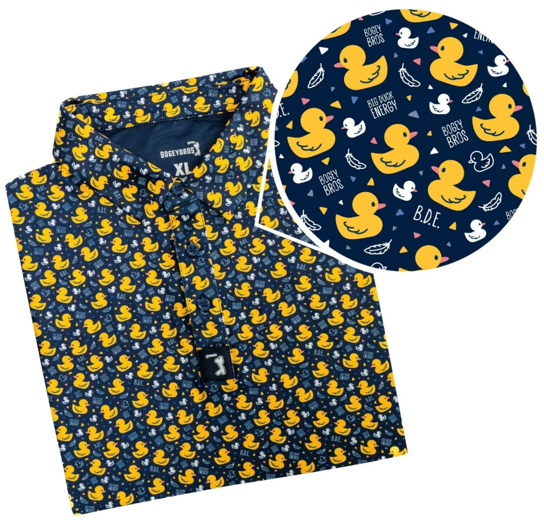 Men's Quack Nine Polo Golf Shirt