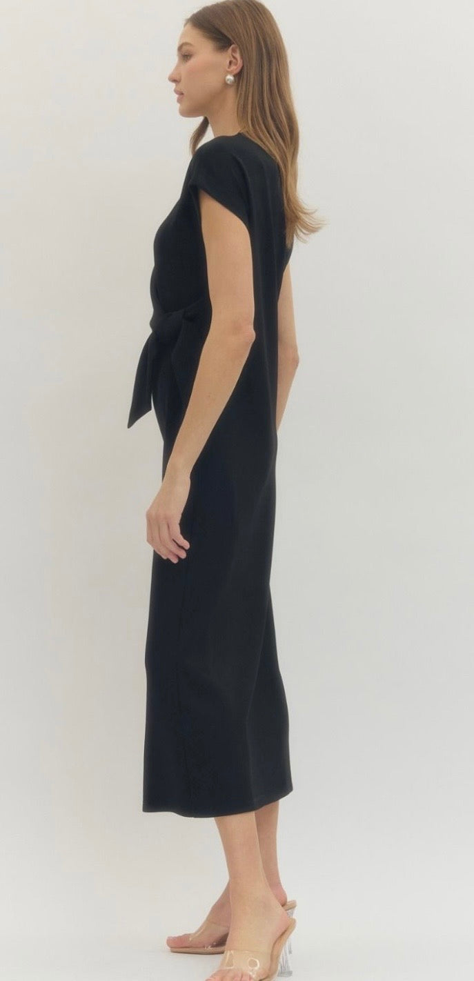 Tie it Together Midi Dress