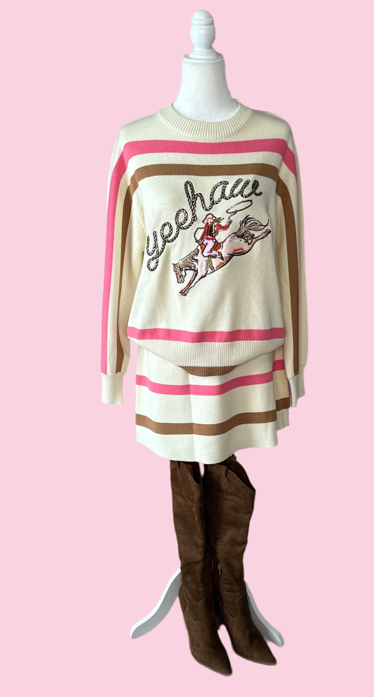 Prairie Rose Rodeo Skirt