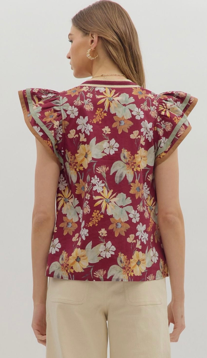 Wildflower Wine Top