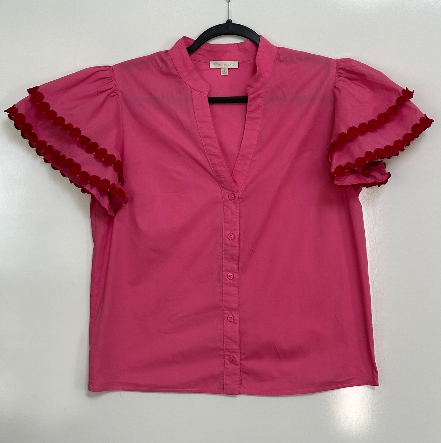 Blush and Berry Blouse