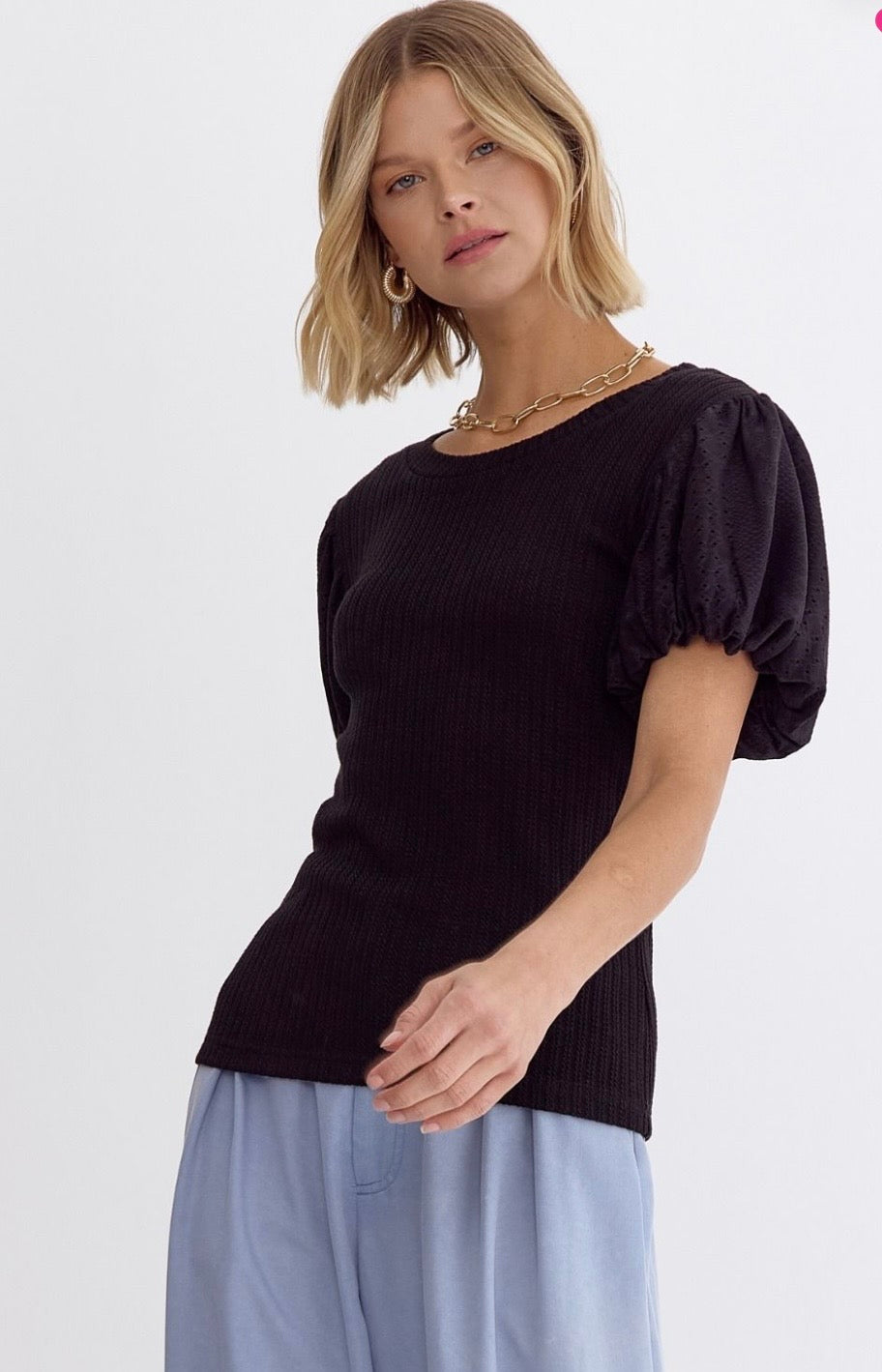 Soft Spoken Chic Top