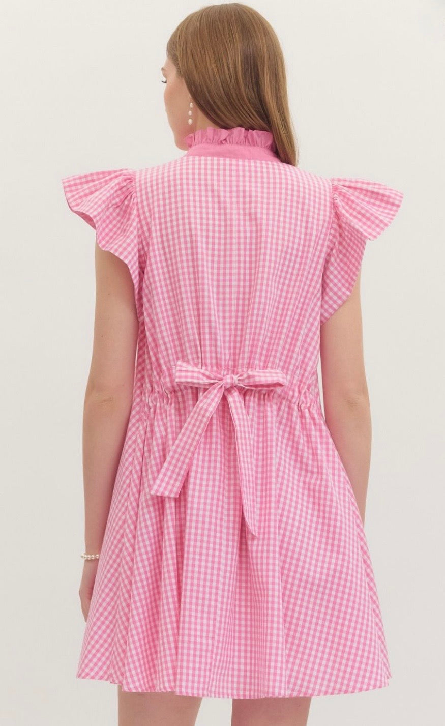 Pink Porch Swing Mini Dress