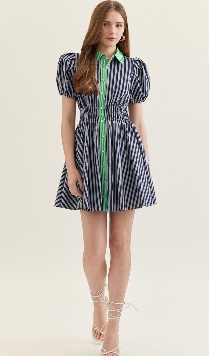 Puff & Play Mini Dress