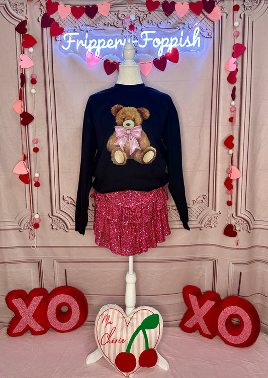 Beary Cozy Bow-tique Sweatshirt