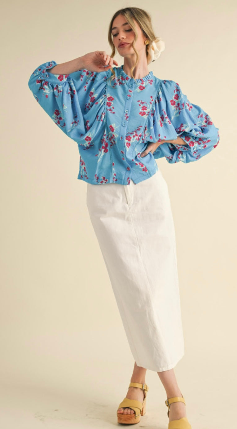 Petal Poise Blouse