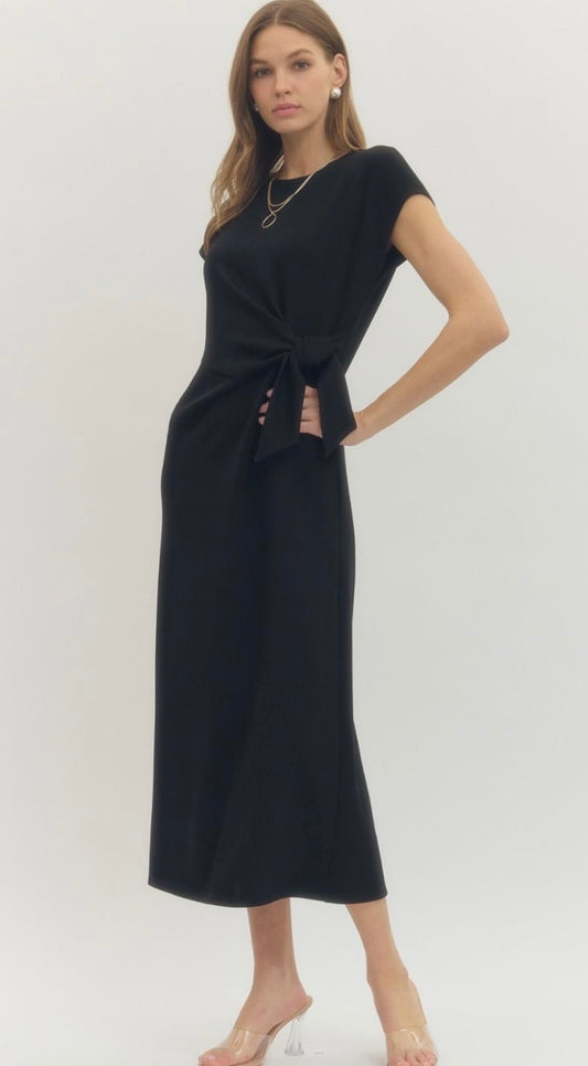 Tie it Together Midi Dress