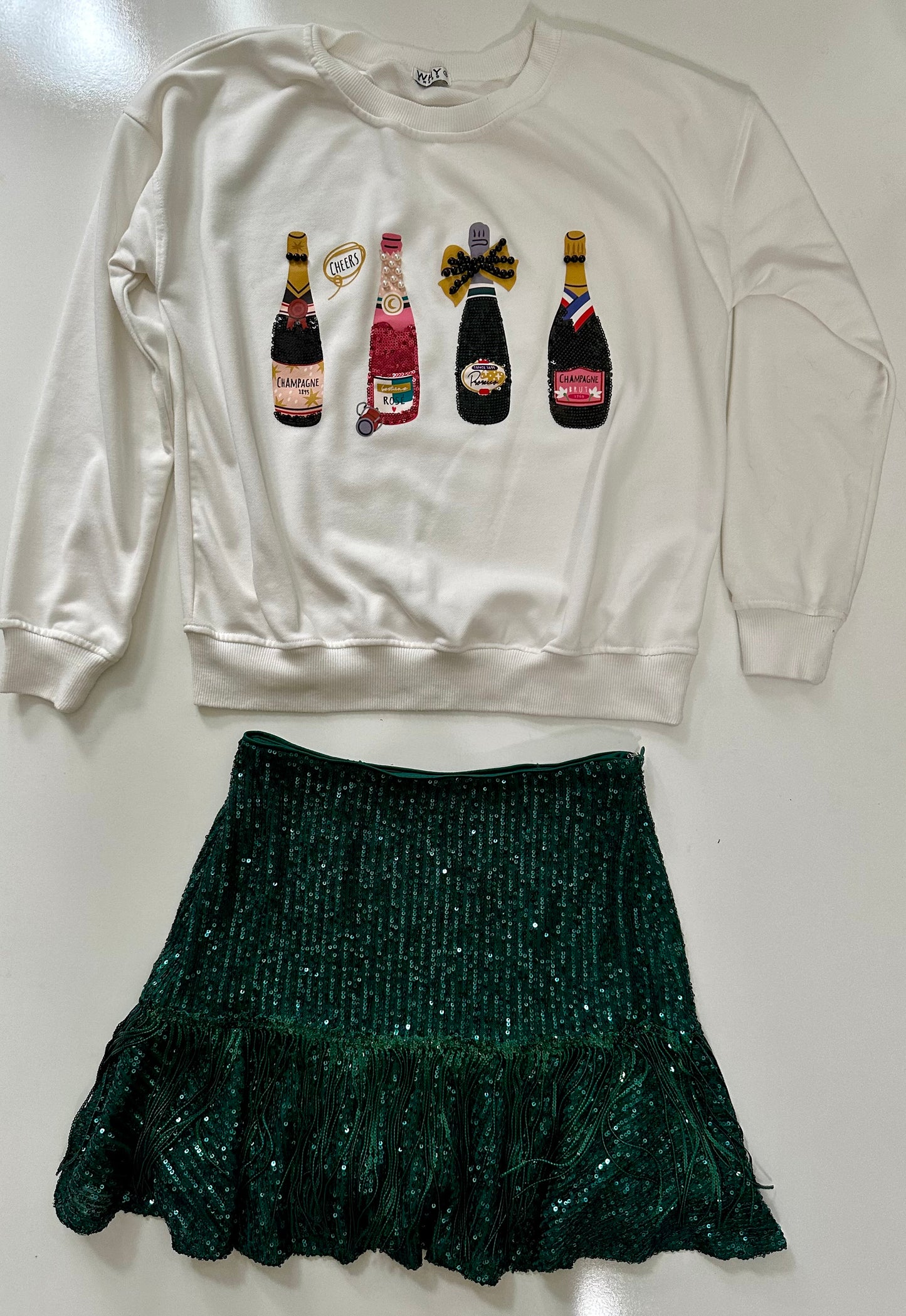 Sip and Sparkle Sweatshirt