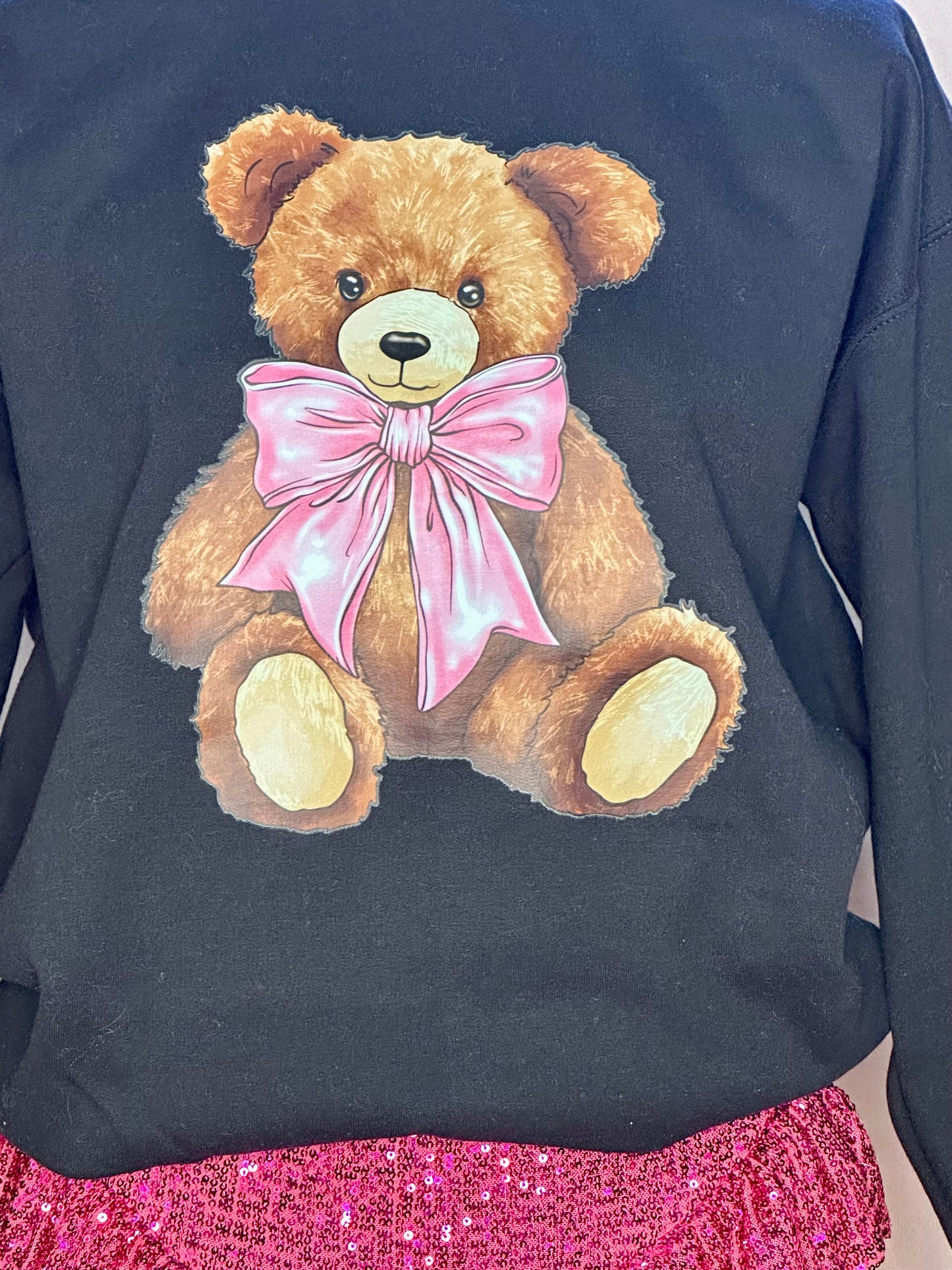 Beary Cozy Bow-tique Sweatshirt