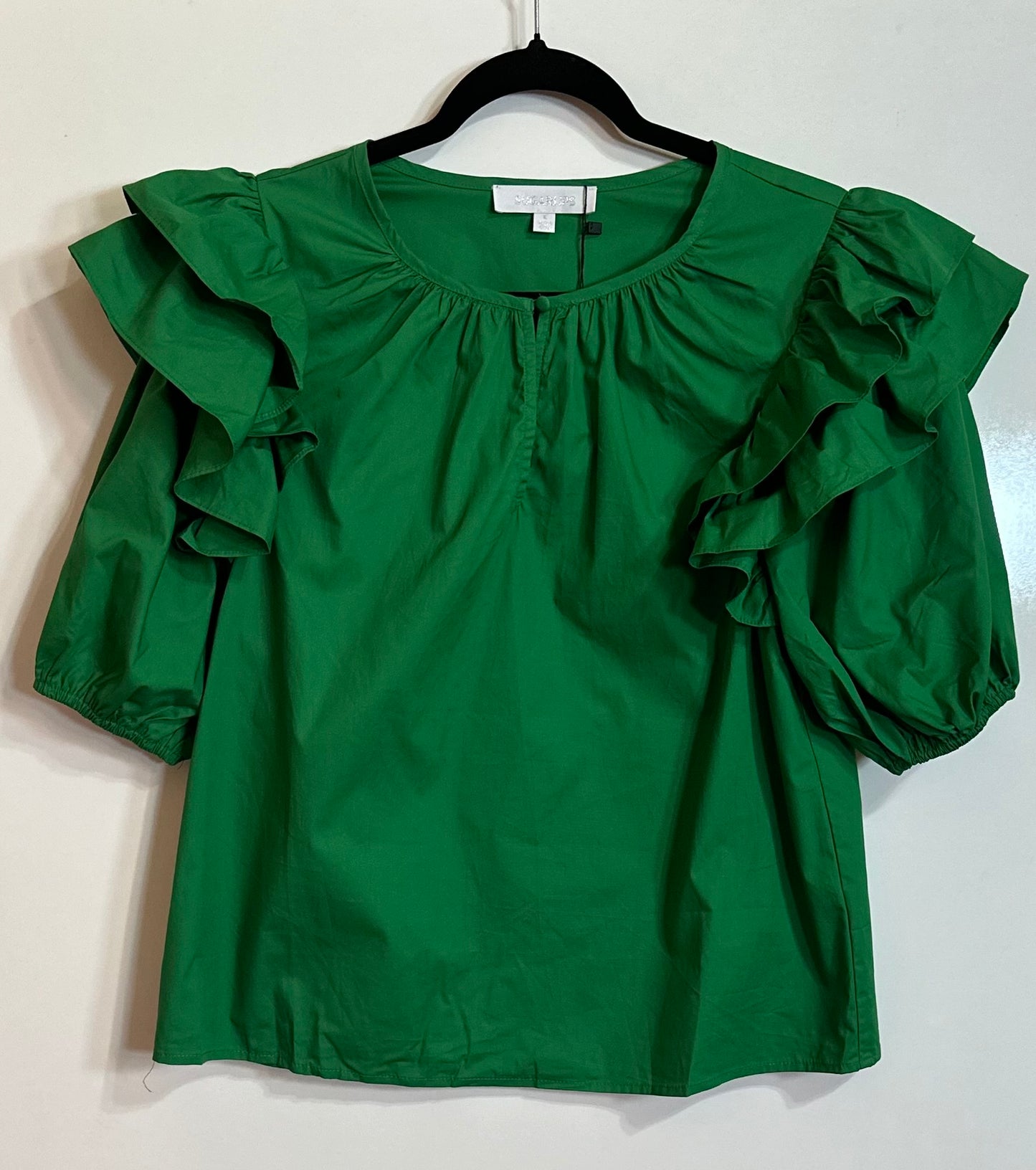 Lucky Charm Ruffle Top