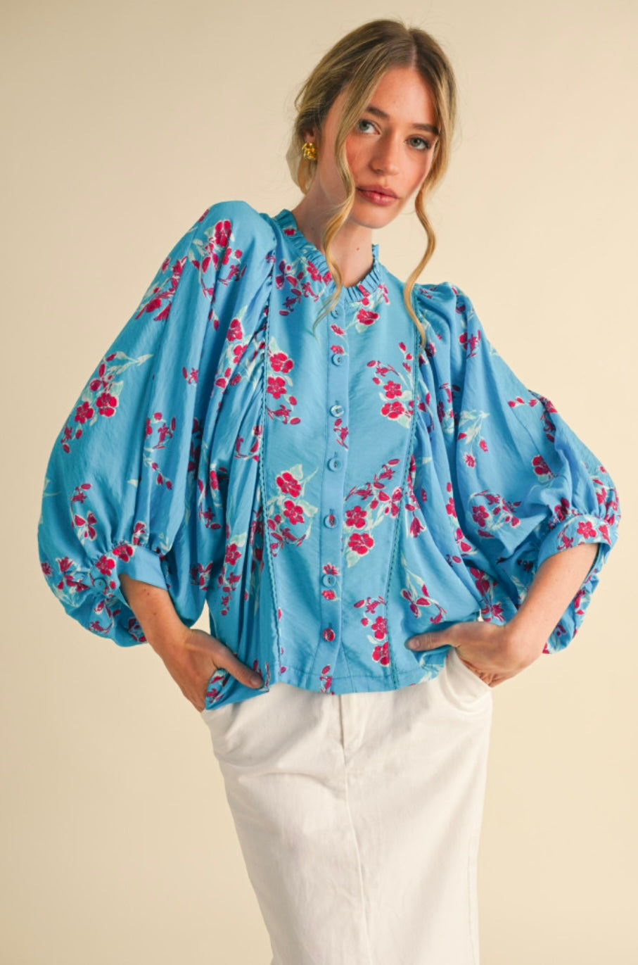 Petal Poise Blouse