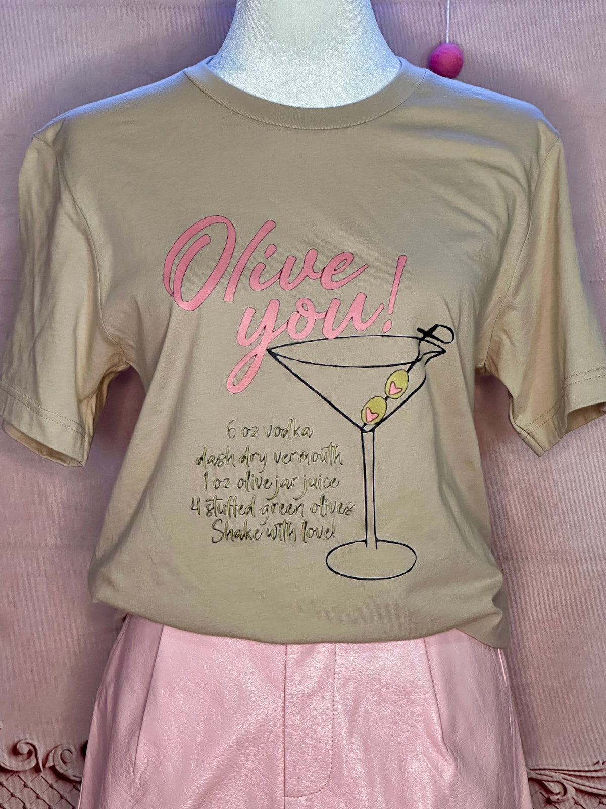 Olive You a Martini Tee