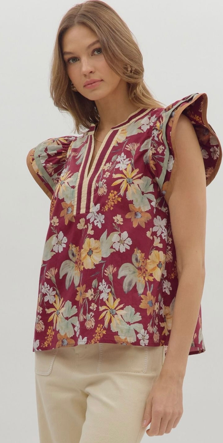 Wildflower Wine Top