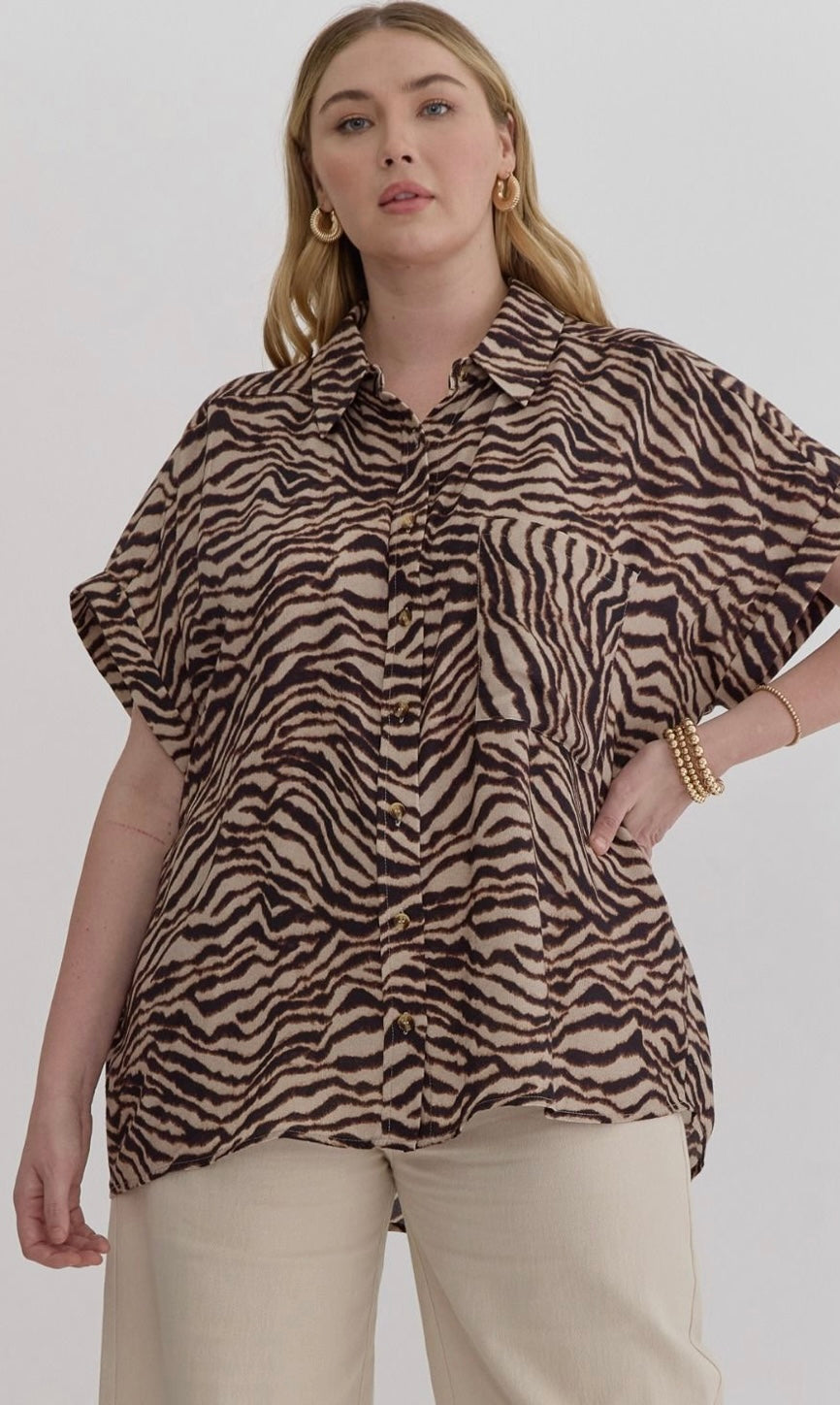 Savanna Swirl Top