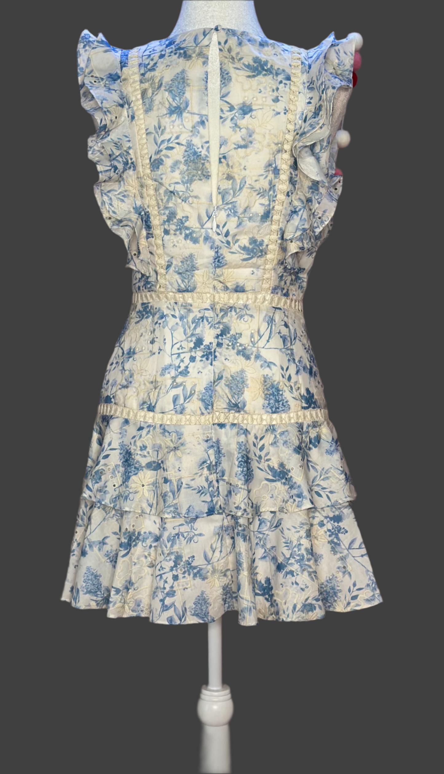 Celeste Bloom Ruffle Dress