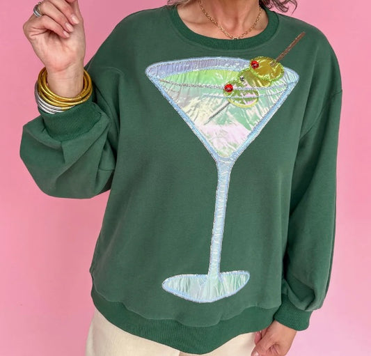 Olive You Dirty Martini Sweater