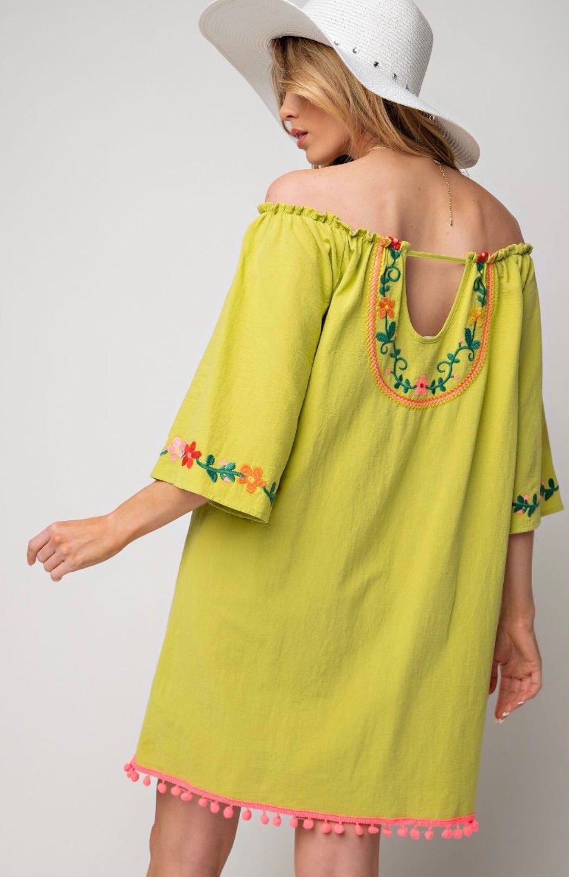 Pom Pom Paloma Short Dress