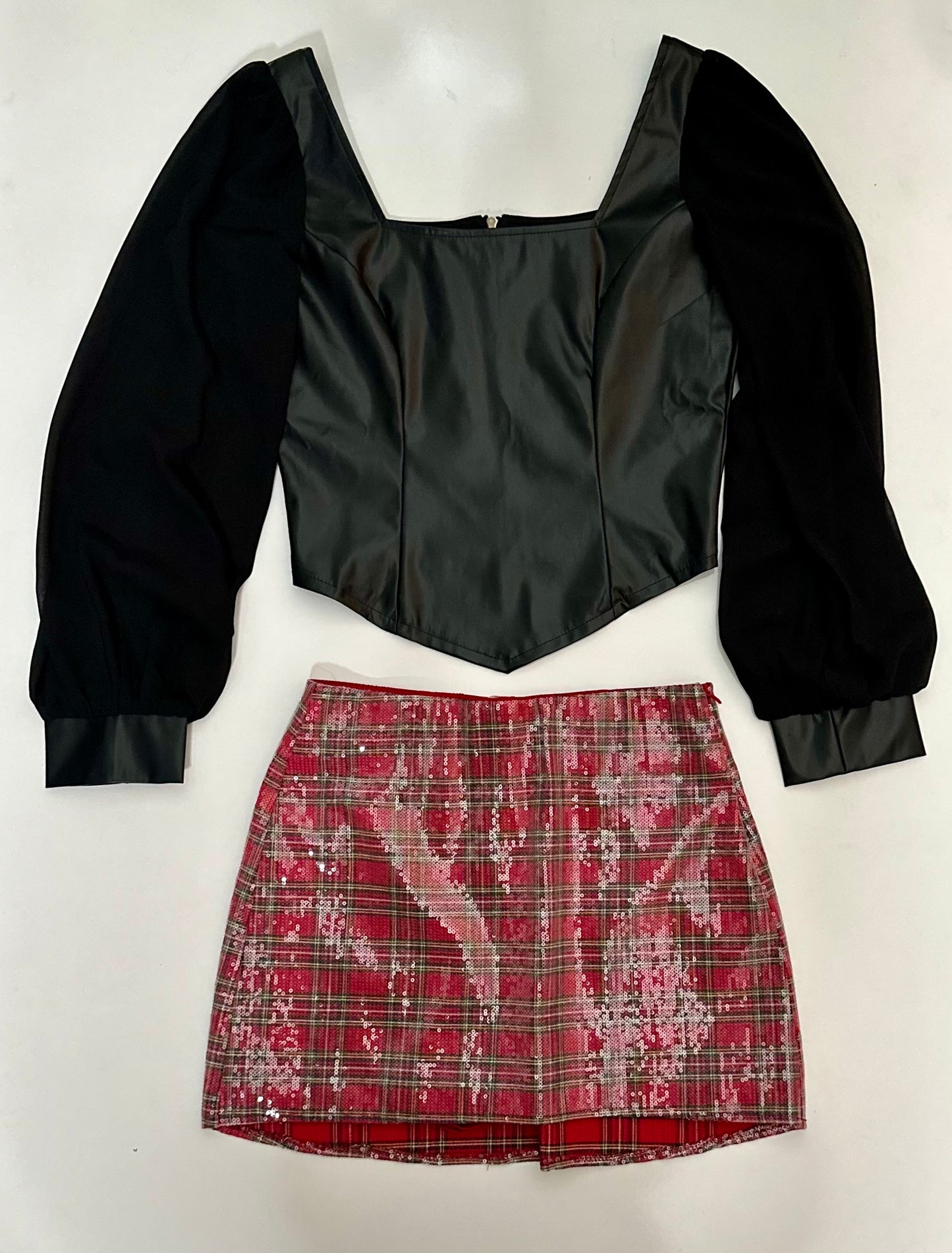 Scarlet Spark Mini Skort