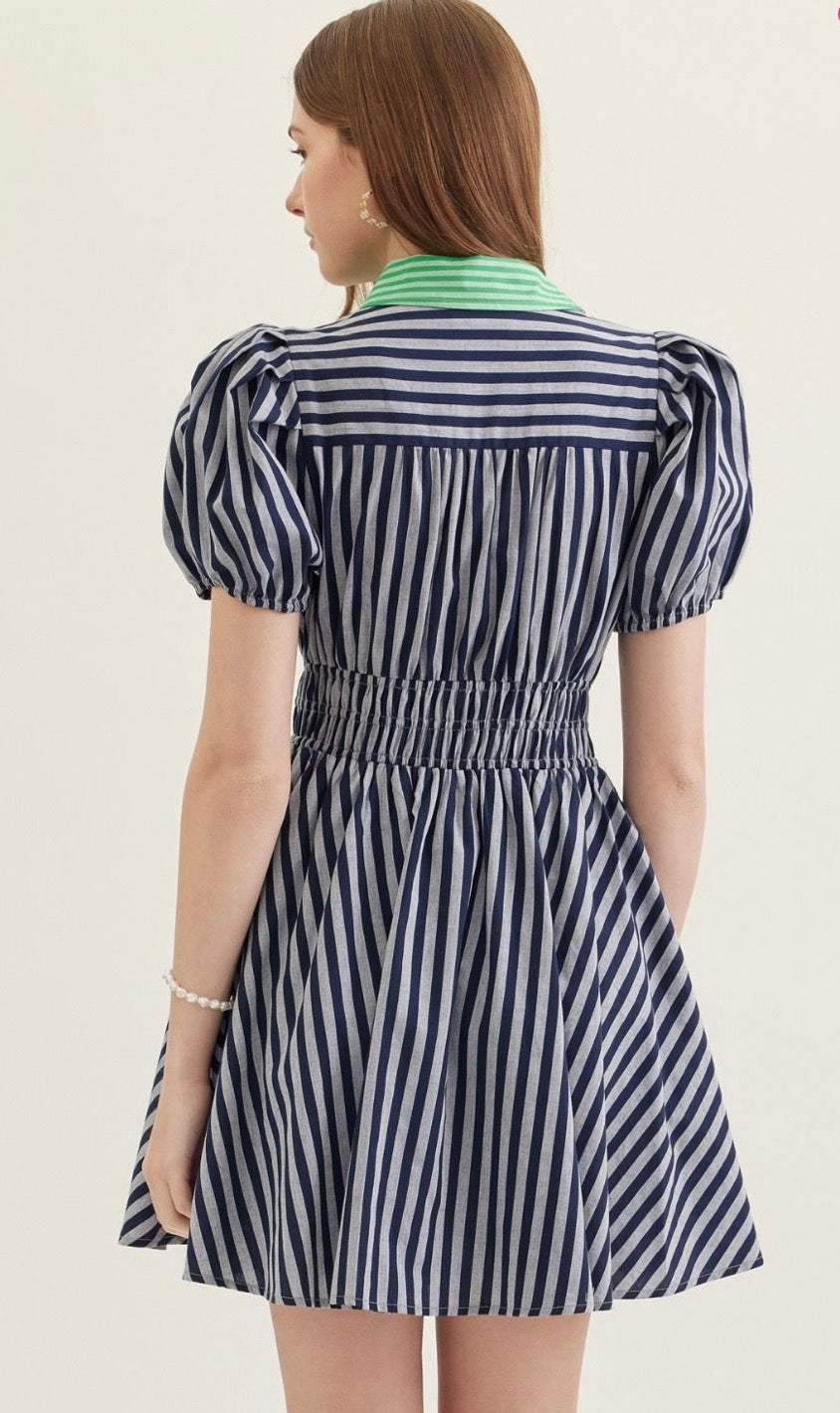 Puff & Play Mini Dress