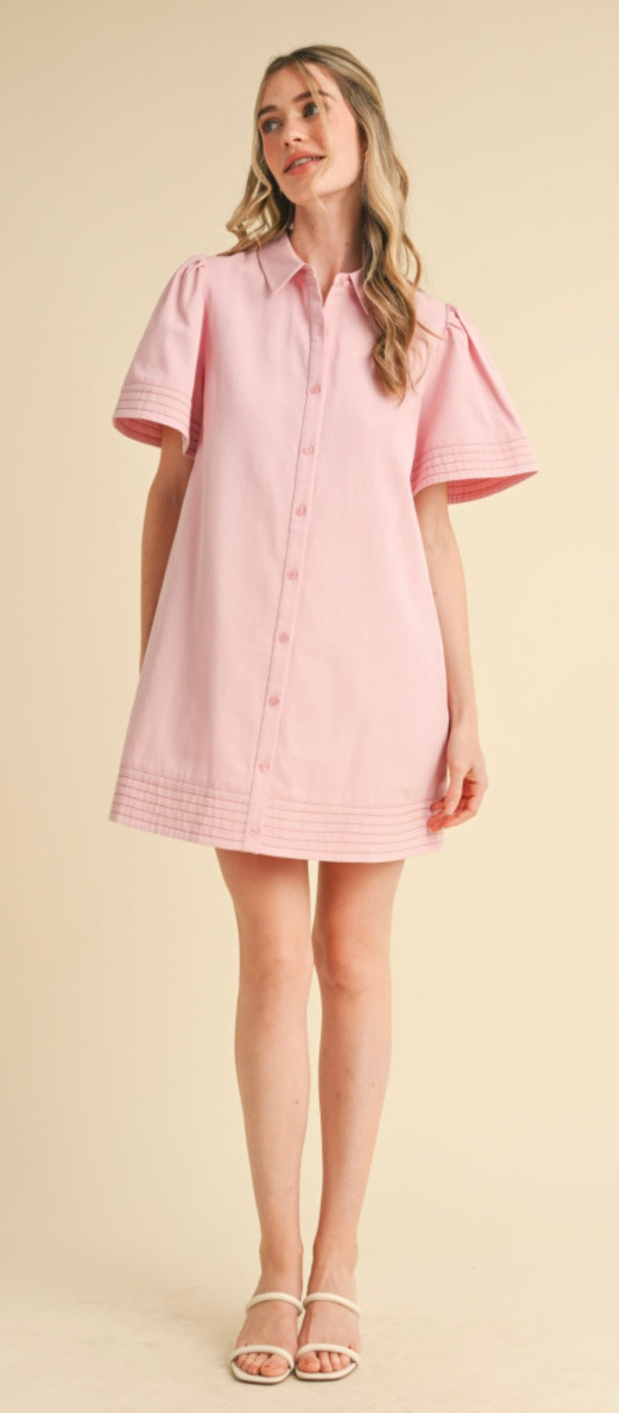 Threaded Taffy Mini Dress
