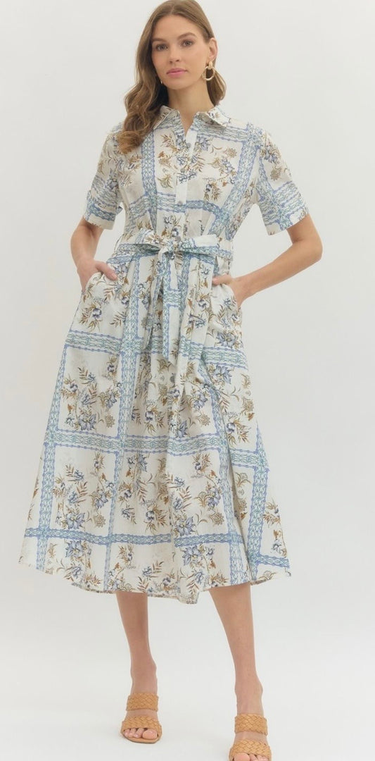Sunday in Savannah Midi Dress