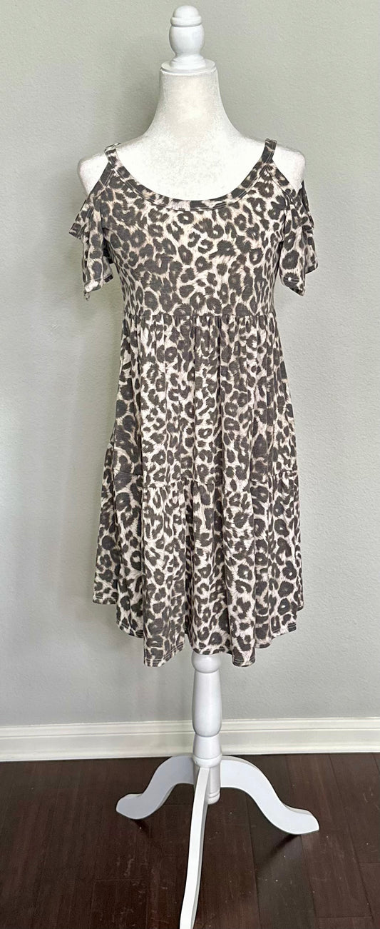 Leopard Lounge Casual Dress