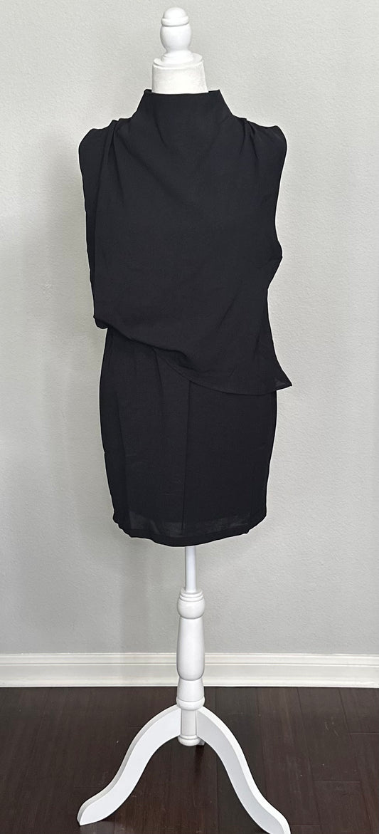 Obsidian Chic Short Dress