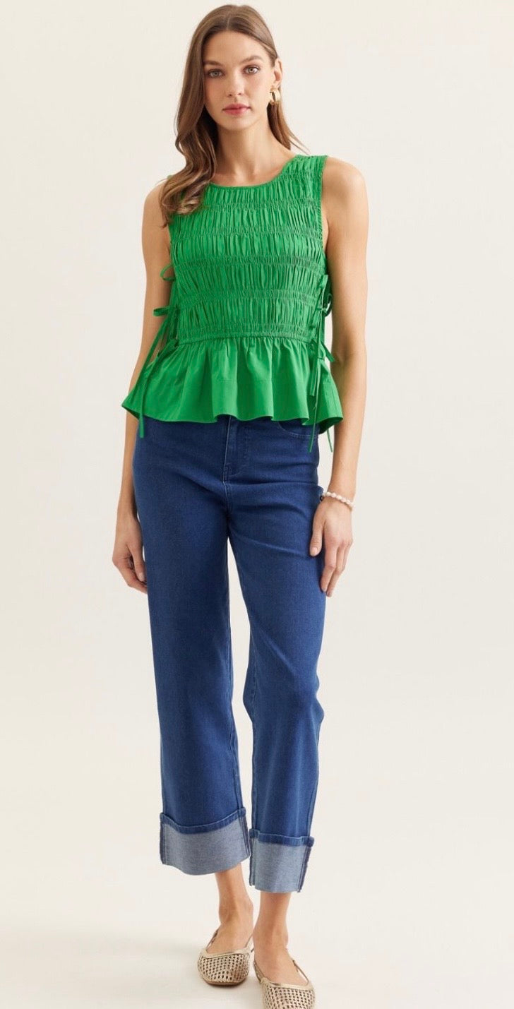 Side Bow Beauty Top