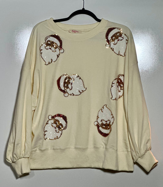 Santa’s Glow Vanilla Sweatshirt