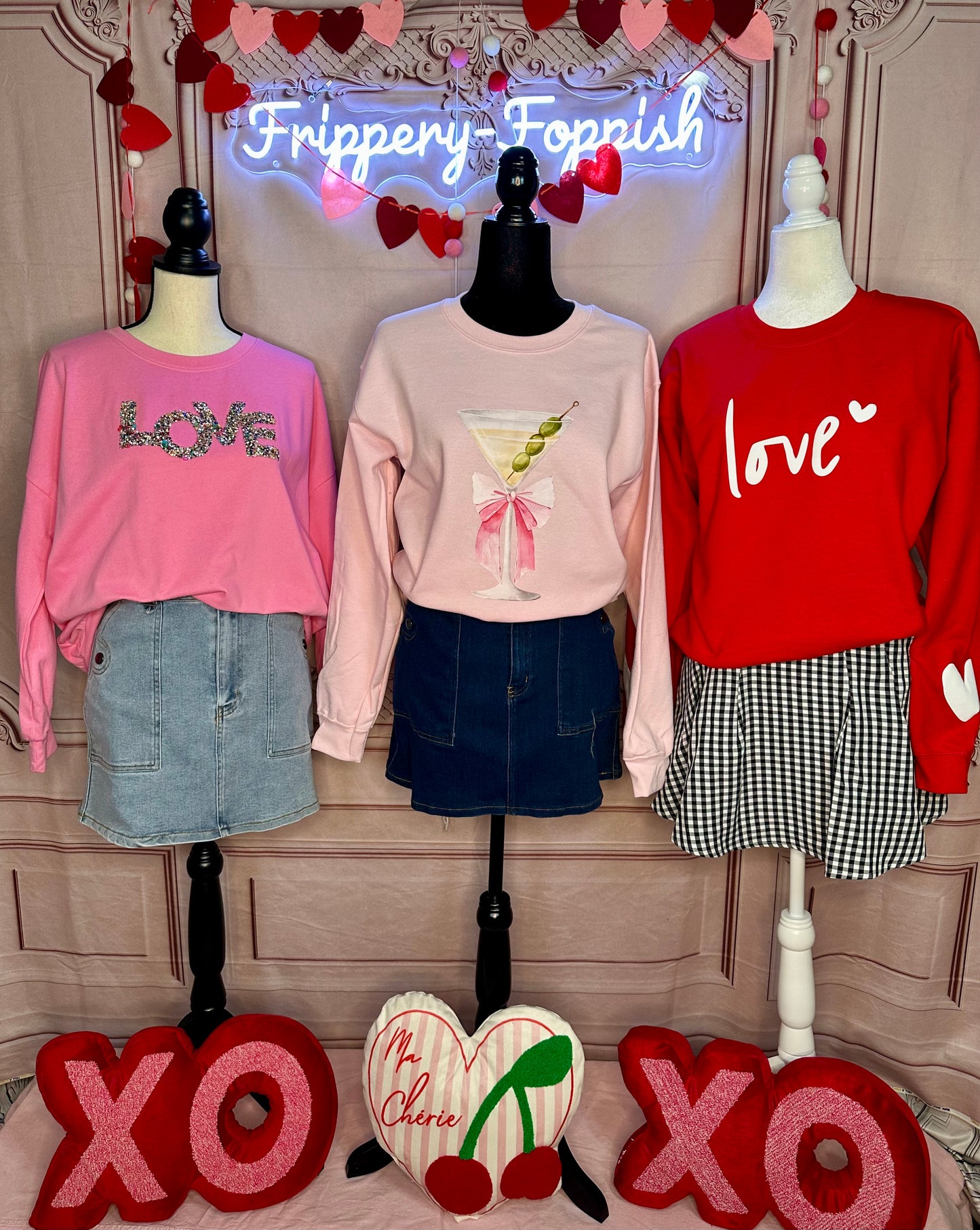 Sparkle and Love Affair Sweatershirt