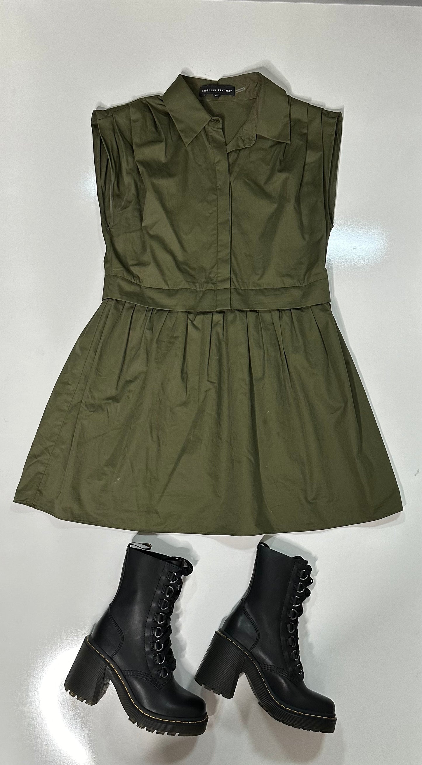 Olive Adventure Dress