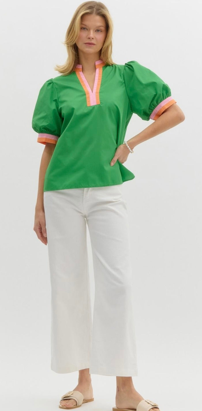 Emerald Pop Top