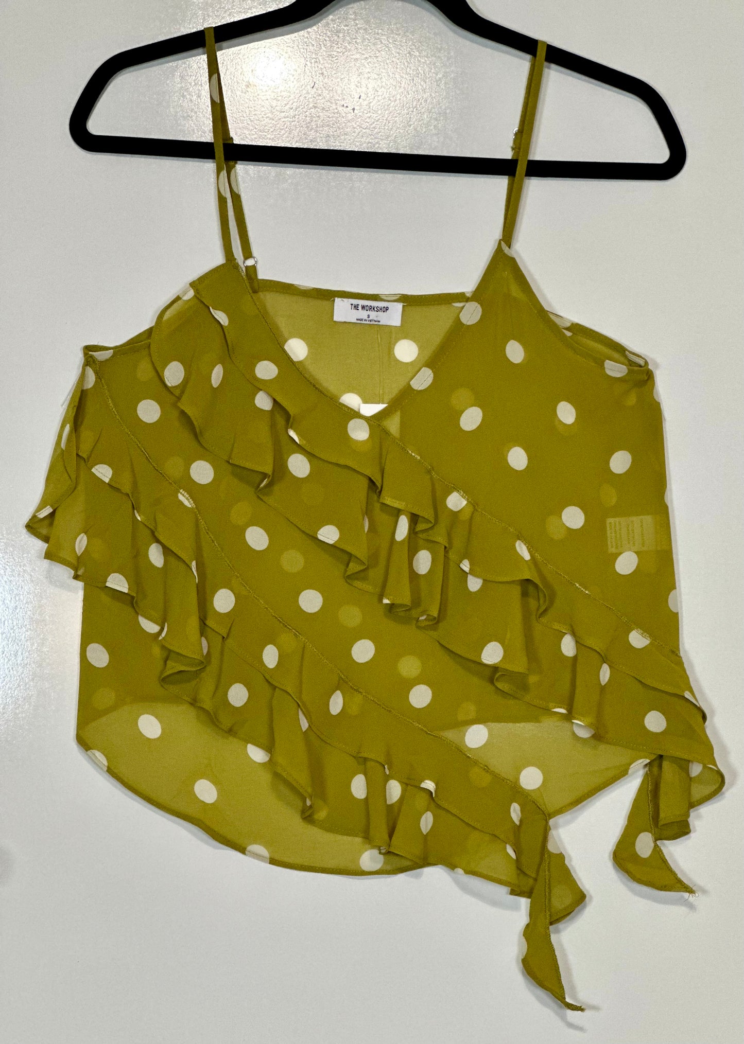 Spottie Dottie Wrap Tank Top