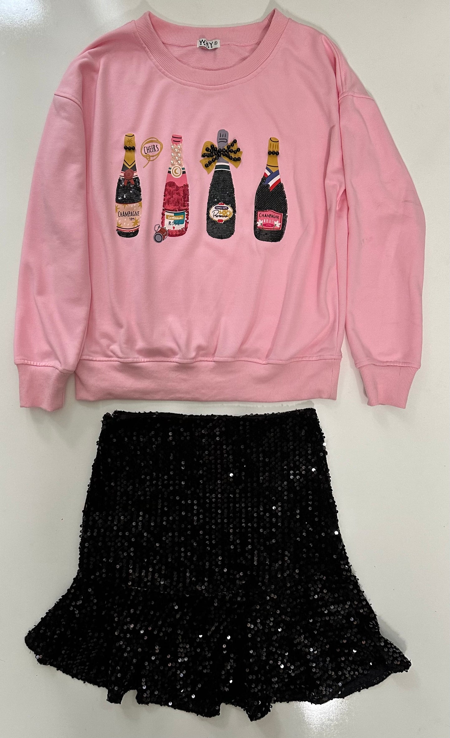 Sip and Sparkle Sweatshirt