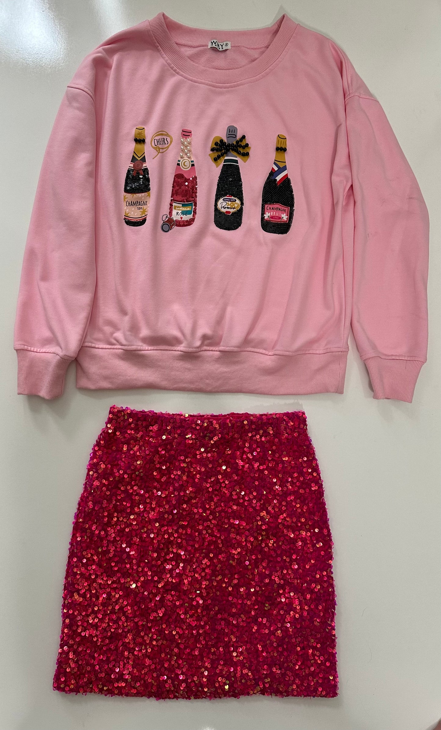 Sip and Sparkle Sweatshirt