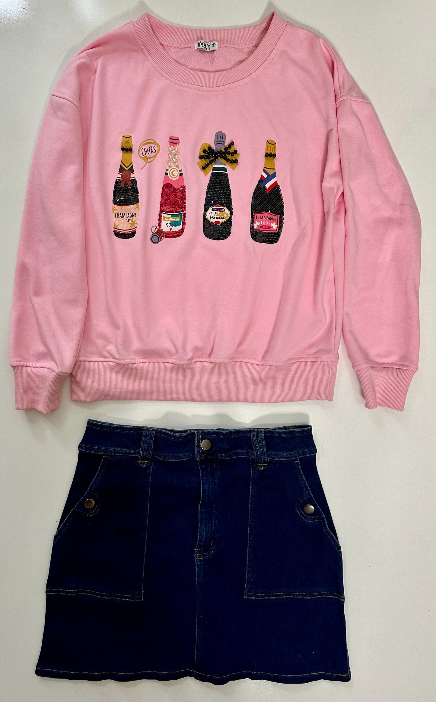 Sip and Sparkle Sweatshirt