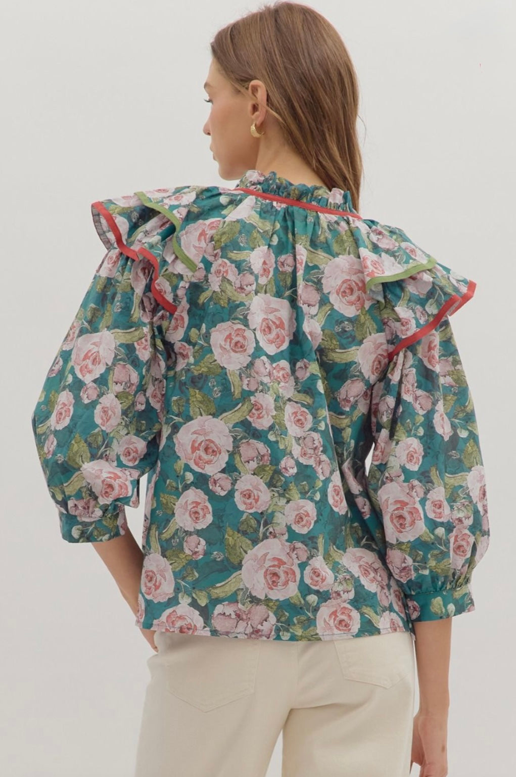 Teal Appeal Blouse