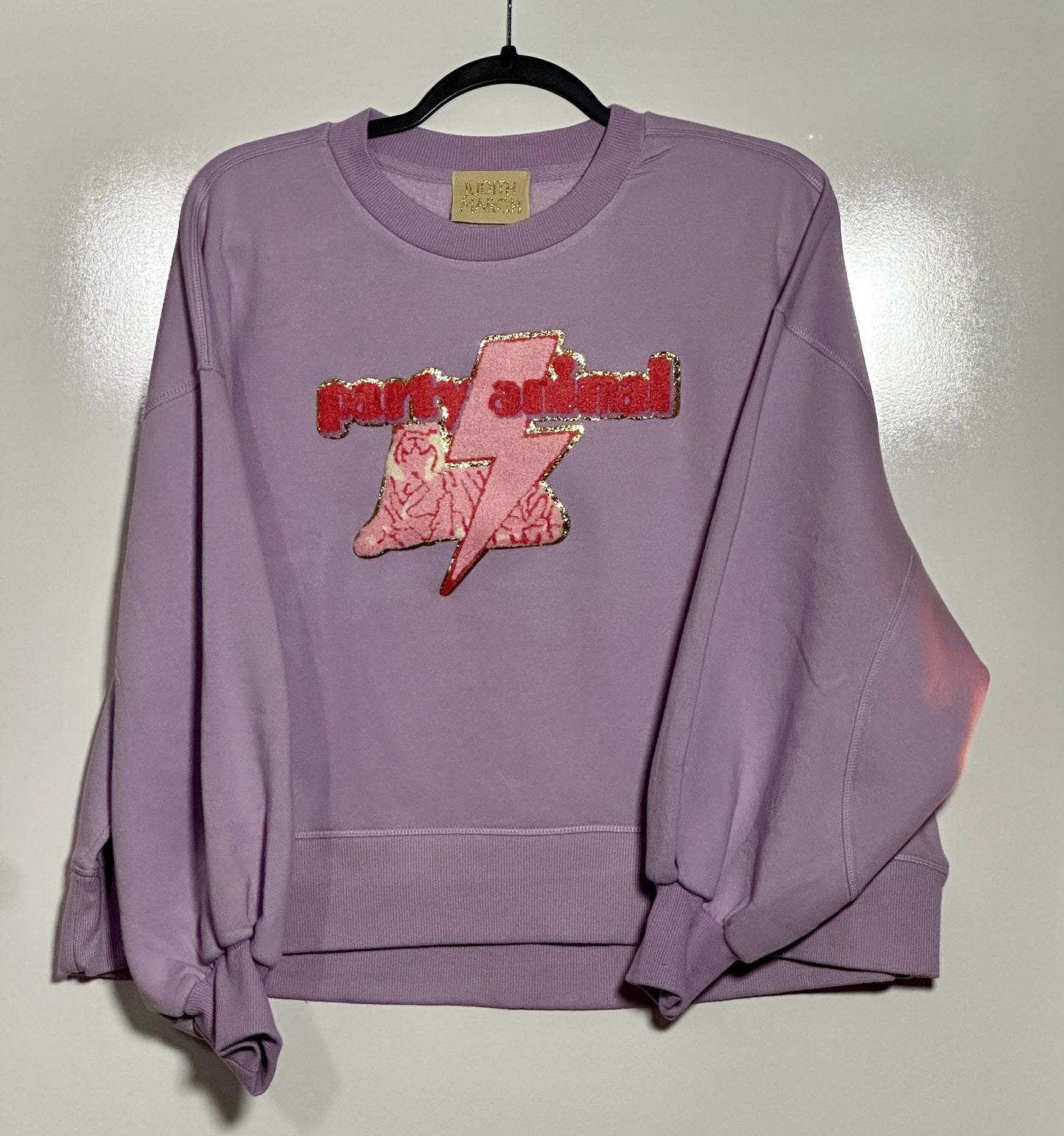 Lilac Fiesta Party Paw Sweater